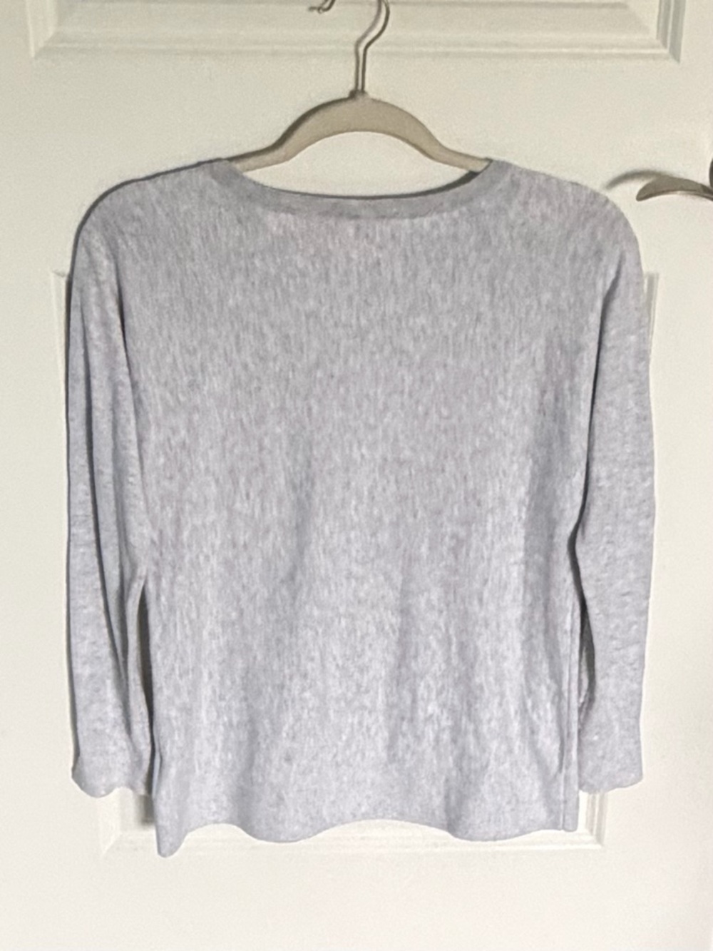 Lilly Pulitzer Women's Gray Buttoned Long Sleeve Top Size XS 39744 - Picture 8 of 15